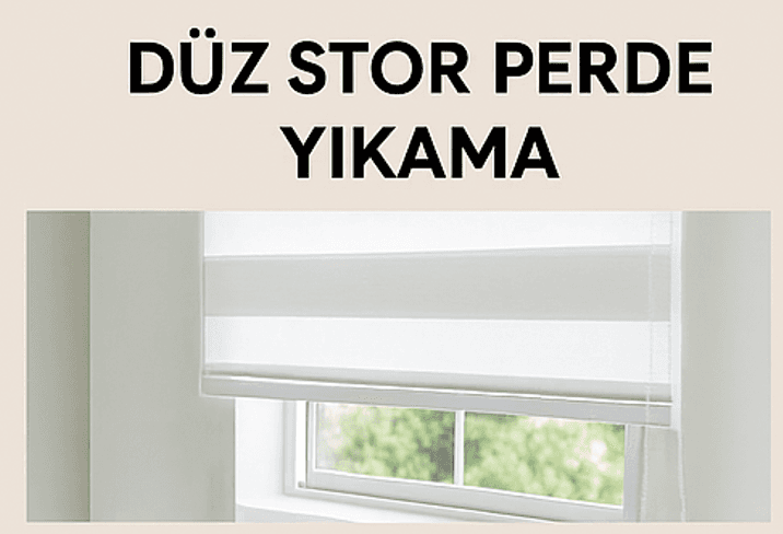 Samsun stor perde yıkama örneği