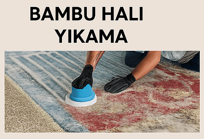 Yün halı ve farklı halı türleri için temizlik görseli